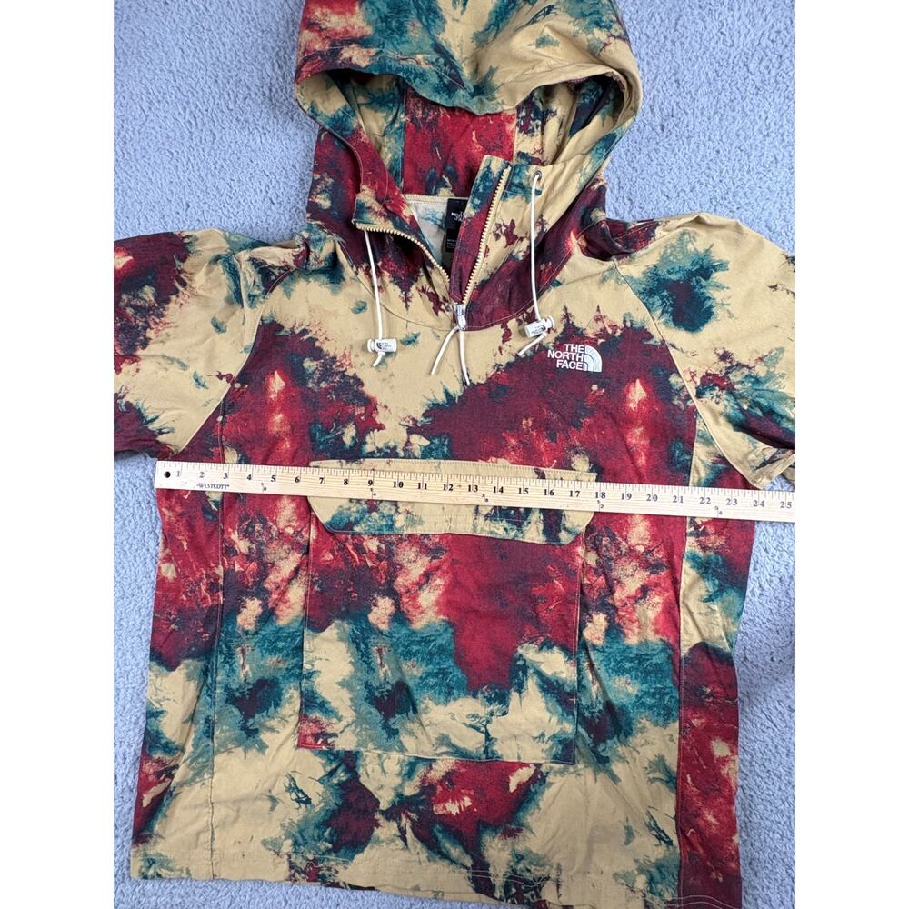 The North Face Printed Pullover Hoodie Men Large Multicolor Tie-Dye Long Sleeves - Picture 5 of 7